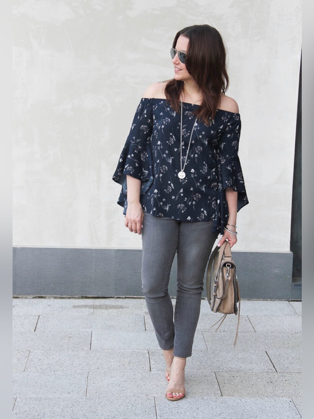 Chelsea28 Bell Sleeve Top